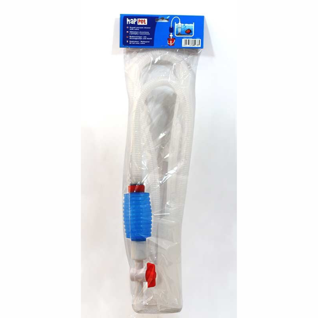 Happet Сифон за аквариум с помпа и клапан