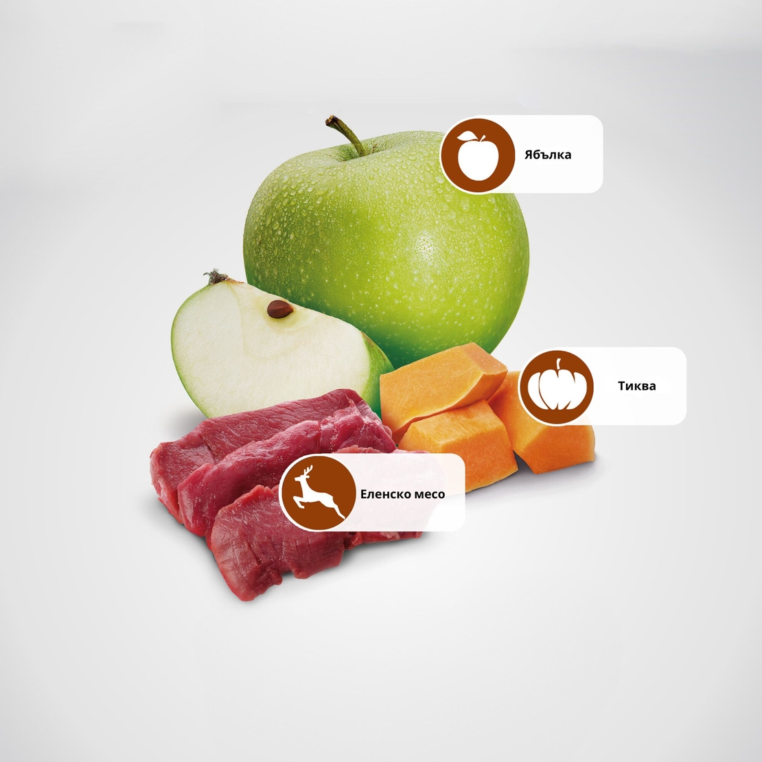 N&D Adult Cat Pumpkin Venison & Apple – суха храна за котки без зърнени култури, с еленско месо, тиква и ябълка