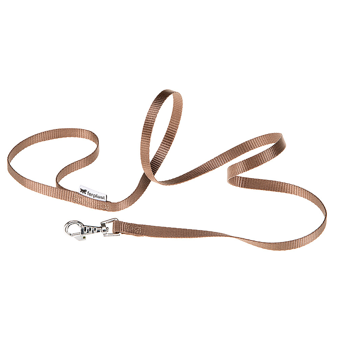 Ferplast Повод за куче CLUB G10/120 - кафяв, черен, червен, син, оранжев