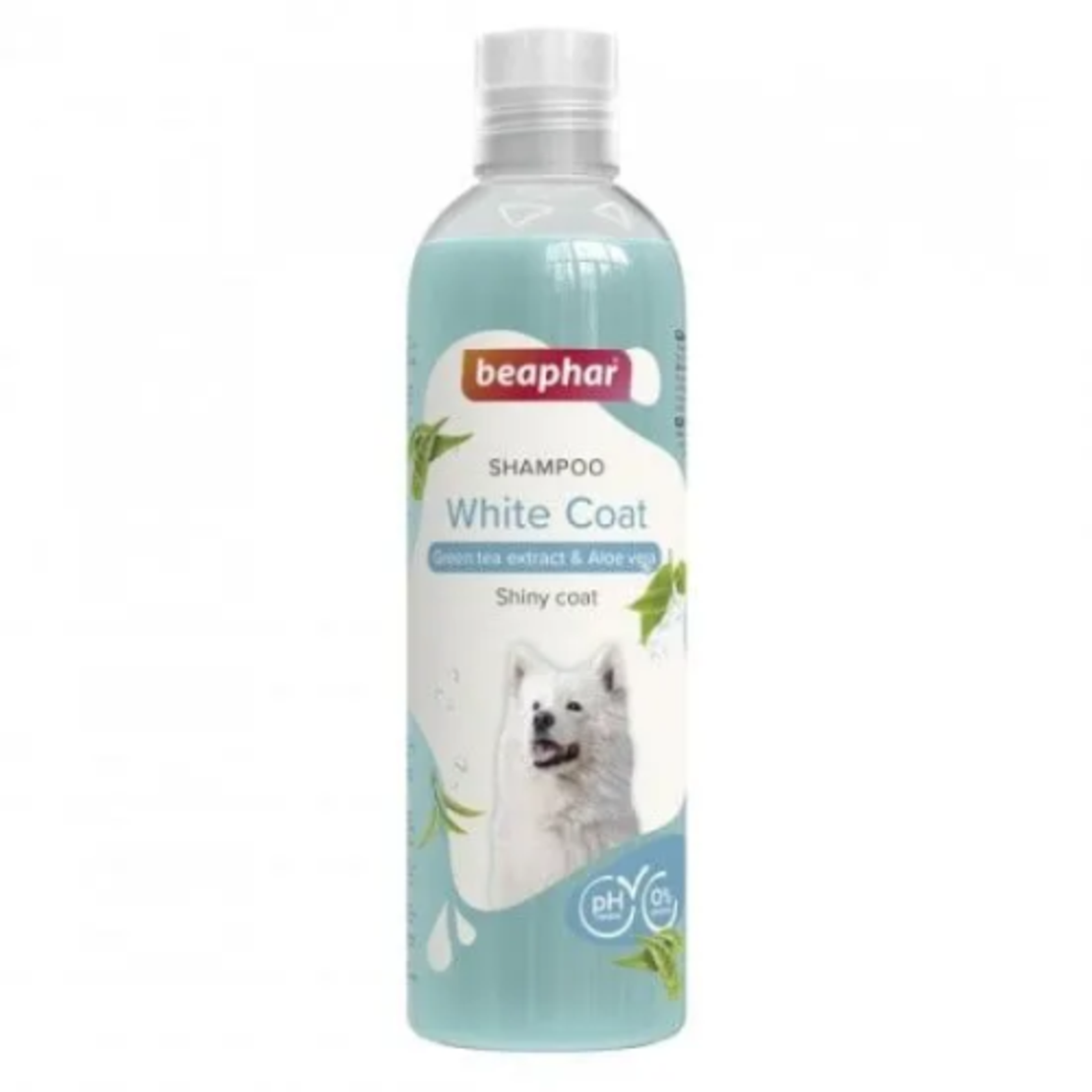 Beaphar Shampoo White Coat - шампоан с алое вера за бяла козина 250 мл