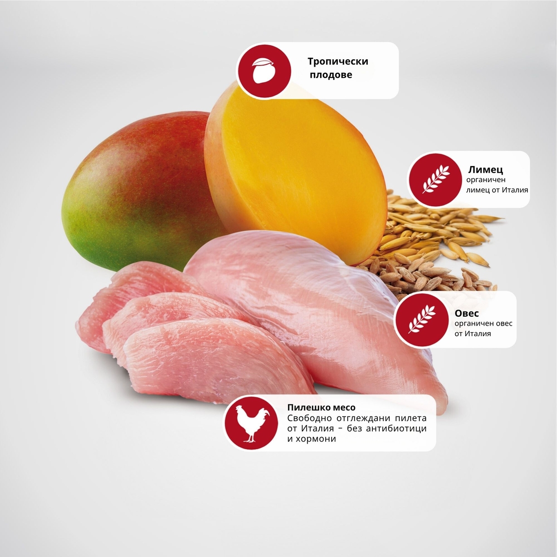 N&D Tropical Selection Cat Adult Chicken and Tropical fruits – суха храна за котки над 1 година с пилешко, спелта, овес и тропически плодове