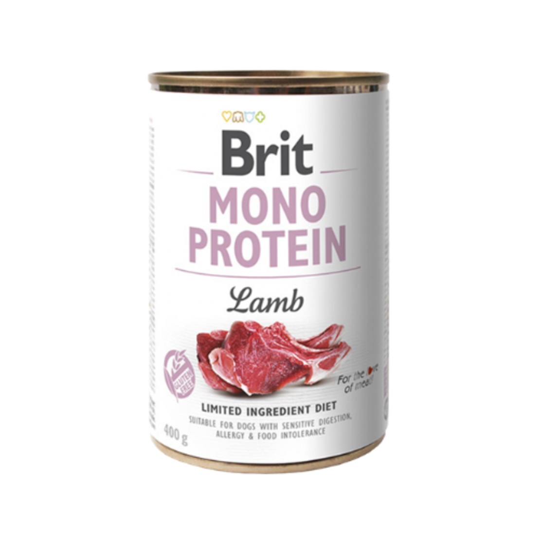 Brit Mono Protein Lamb - консерва с агнешко, 400 гр