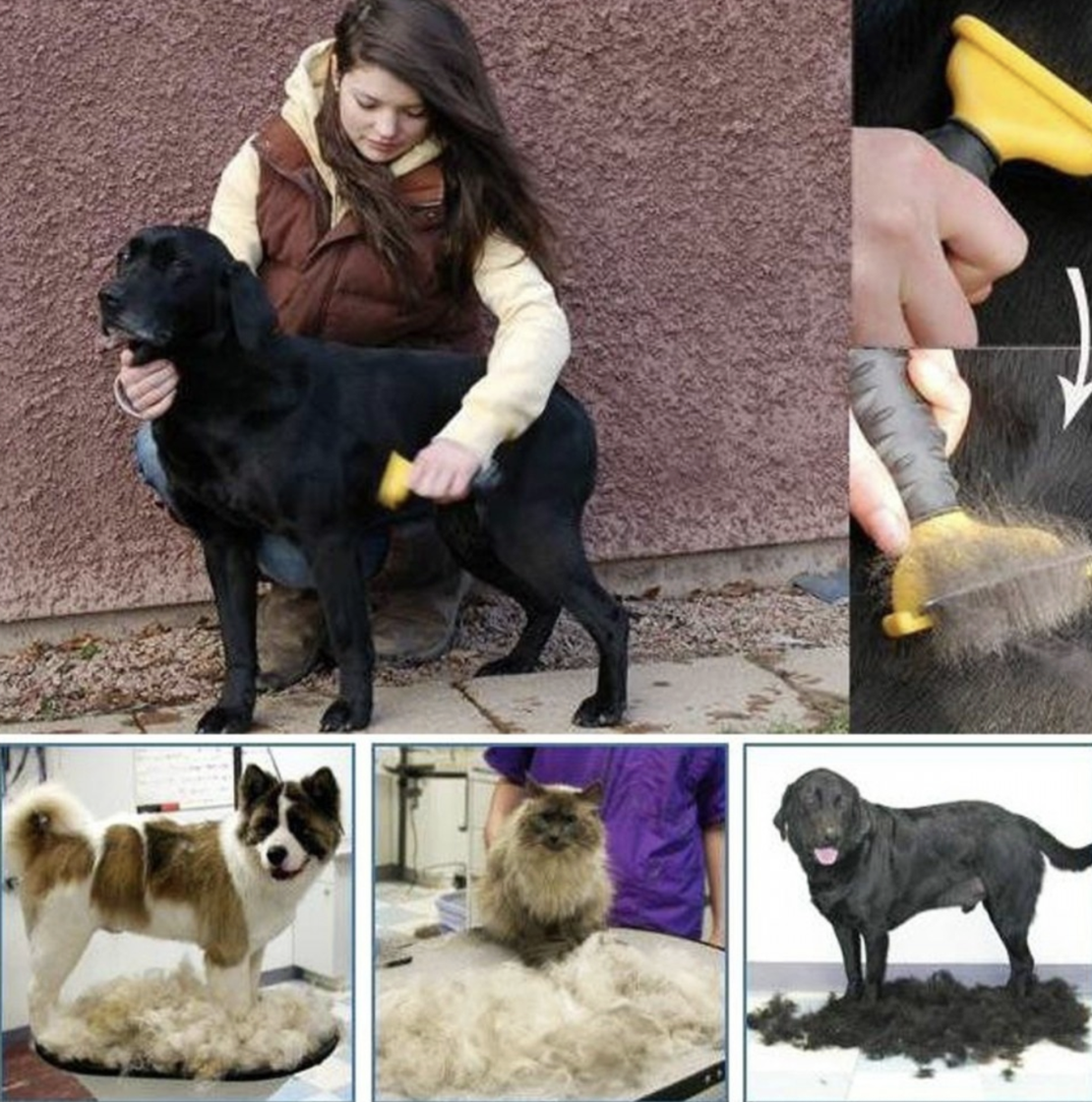 Furminator Уред за събиране на косми на домашни любимци