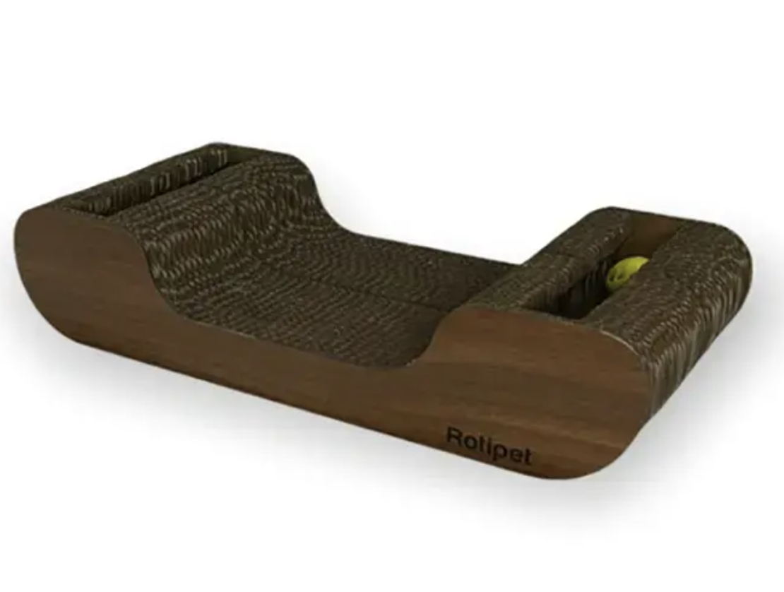 Драскало за Котка Bone с Две Топчета 44x10x21см