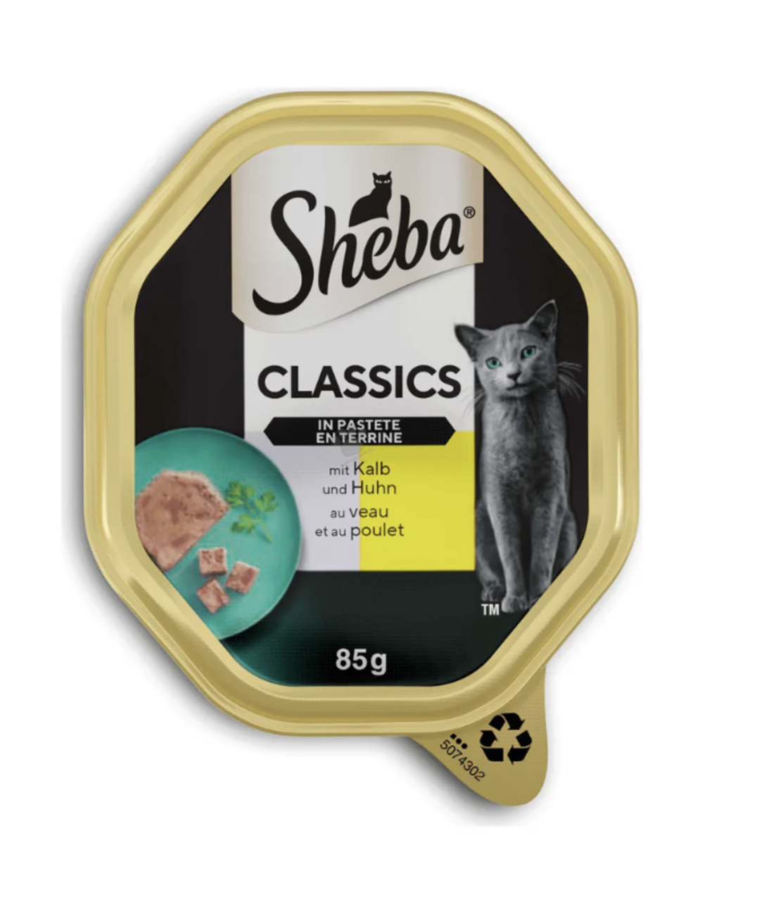 Sheba Classics Chicken and Beef - пастет за котки с телешко и пилешко месо 85 гр