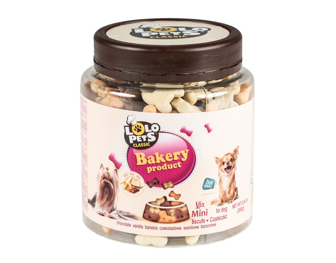 Кучешки бисквити, кокалчета - в буркан, 0.300 гр