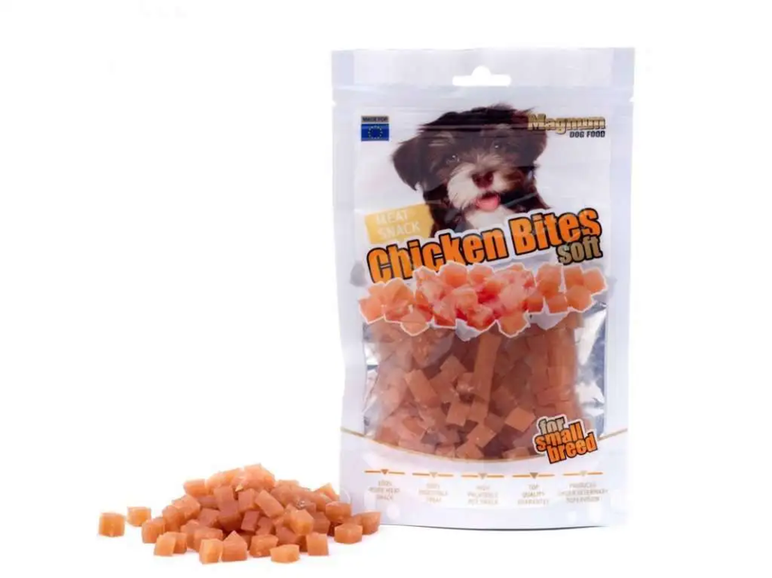 Magnum Пилешки кубчета - натурални лакомства за кучета