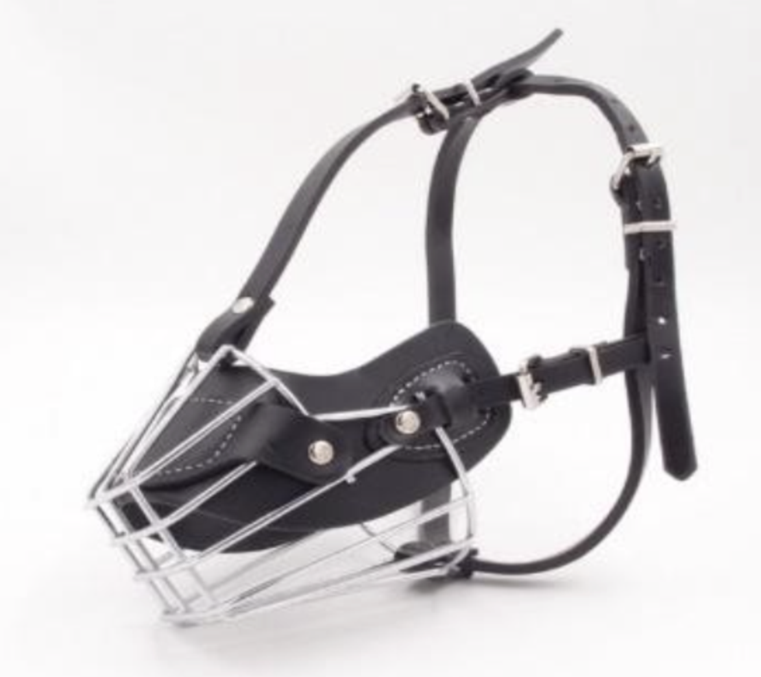 Метален наморник за едри породи – размер S