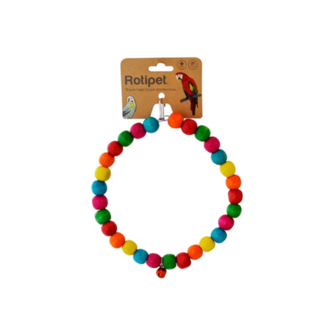 Кръгла люлка за малки и средни папагали, 15 × 20 см