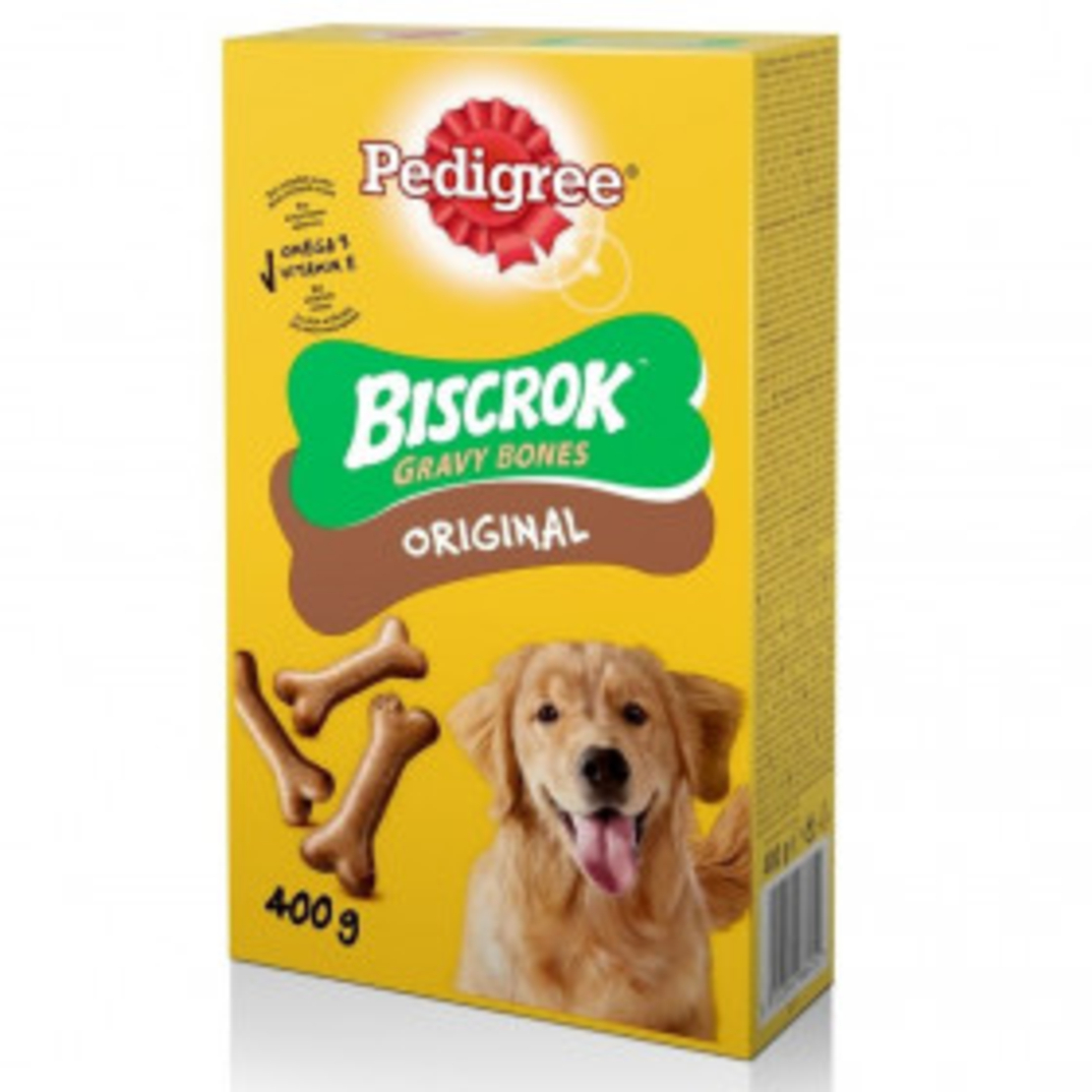 Лакомство за кучета PEDIGREE C&T GRAVY BONES 400 гр