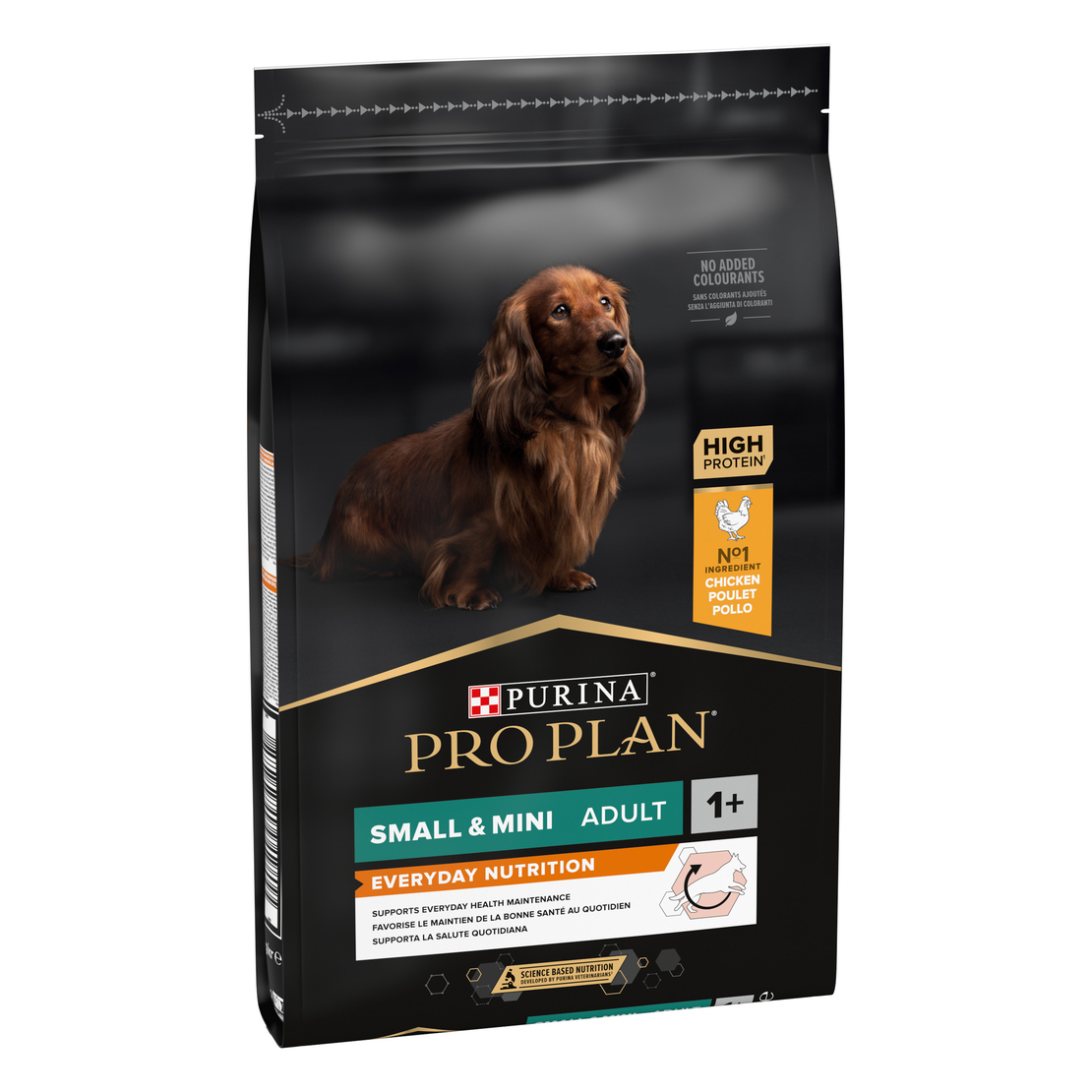 PURINA® PRO PLAN® Dog Small & Mini Adult  EVERYDAY NUTRITION за кучета в зряла възраст от дребни и мини породи, суха храна, с високо съдържание на пиле