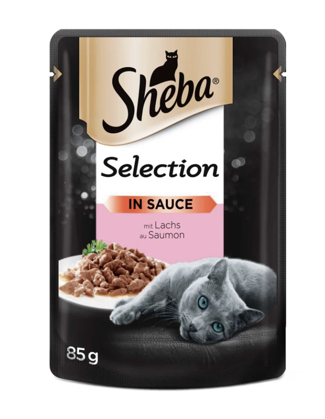 Sheba Salmon - с филенца сьомга в сос 85 гр