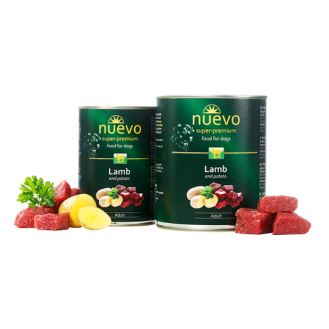 Nuevo Dog Lamb - с агнешко месо - консервирана храна, 400 гр