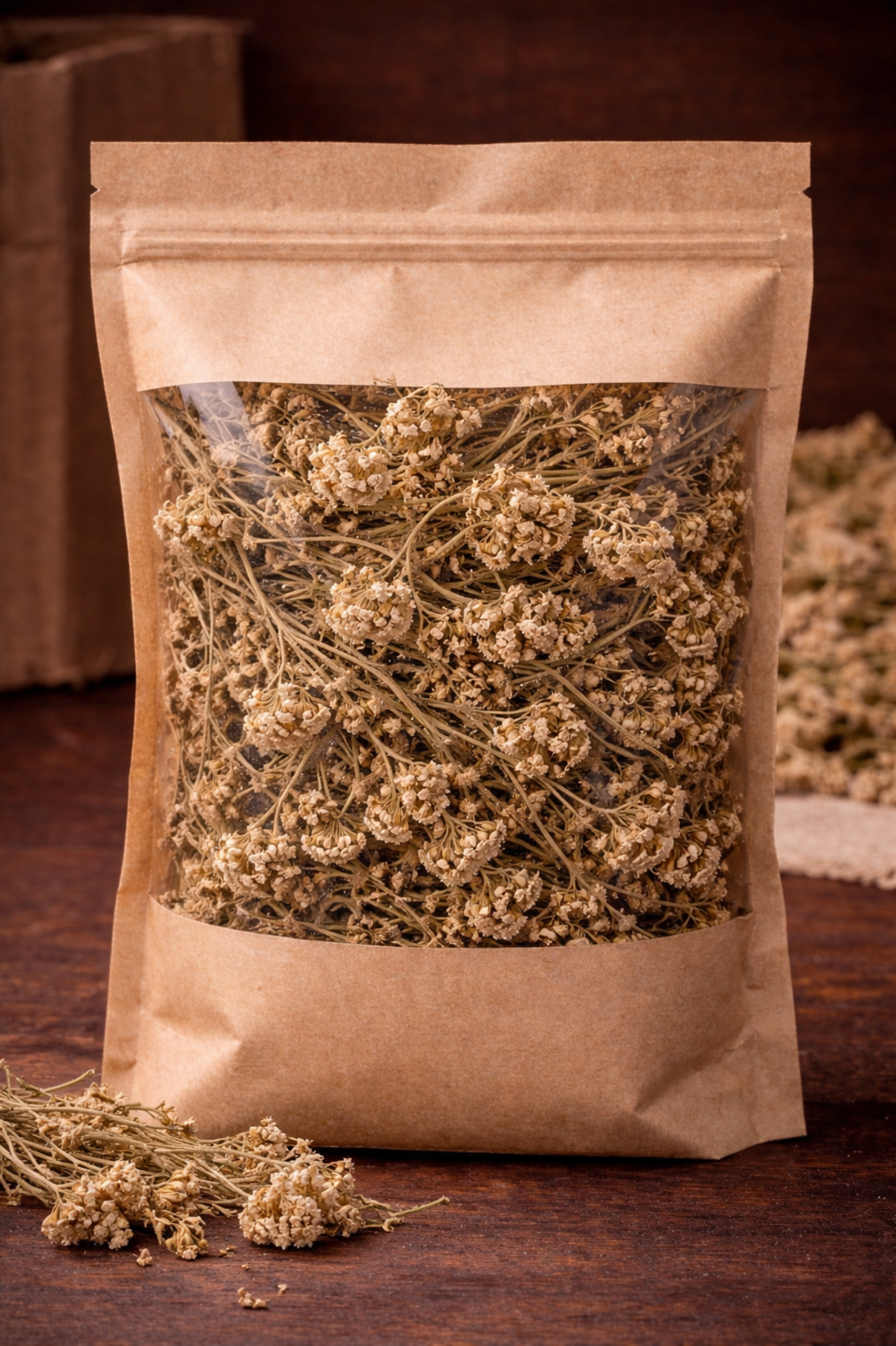 Бял равнец – стрък