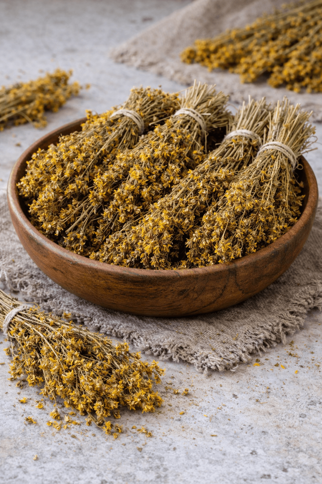 Жълт кантарион – стрък