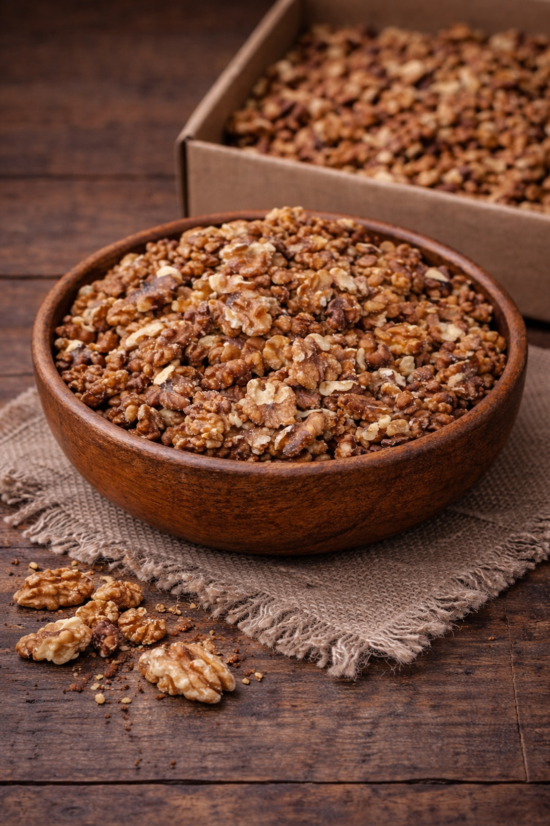 Орехова ядка – Светъл махагон