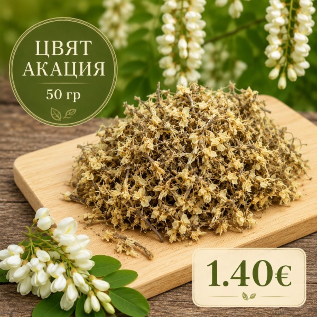 Dried Acacia Blossom