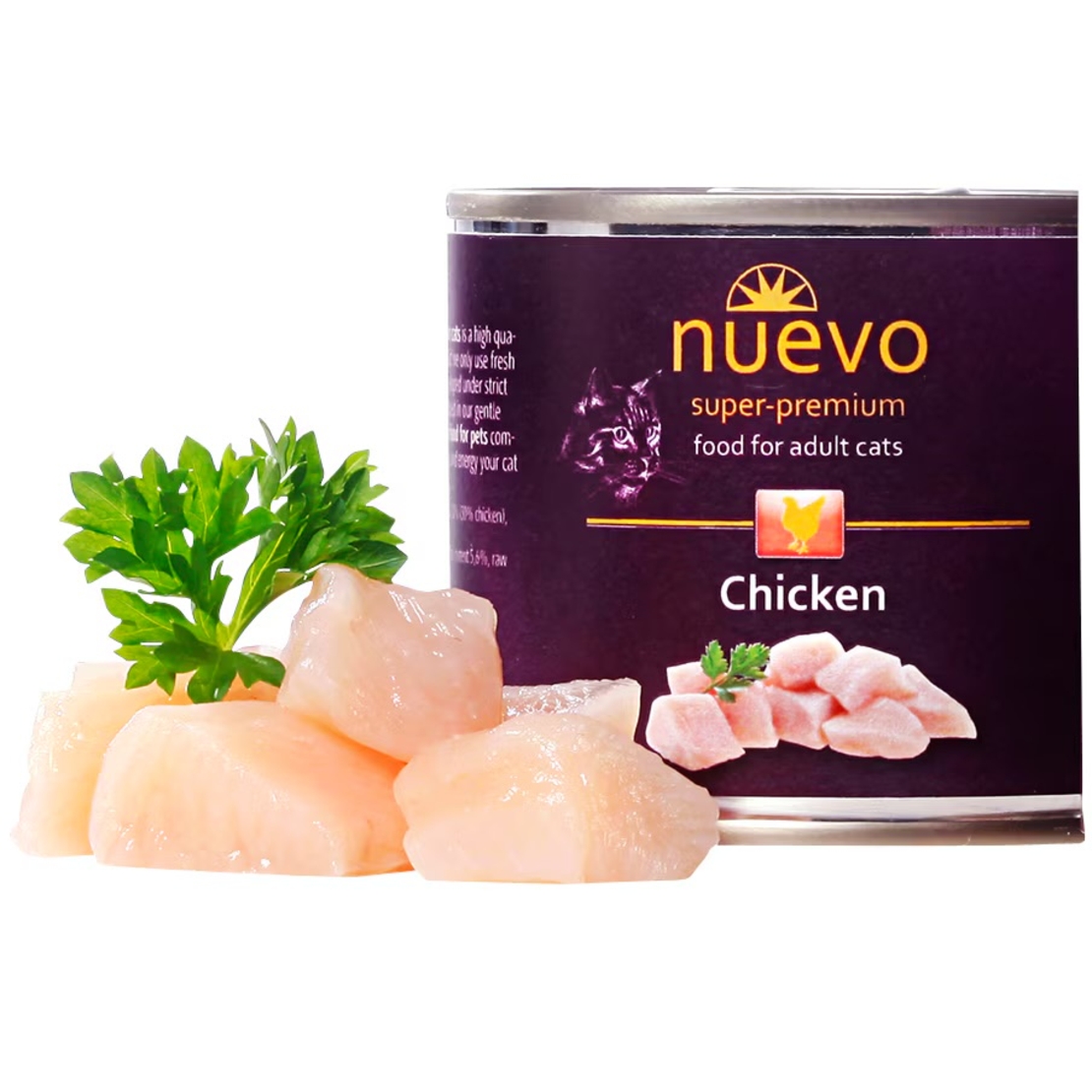 Nuevo Cat Chicken - с чисто пилешко месо 200 г