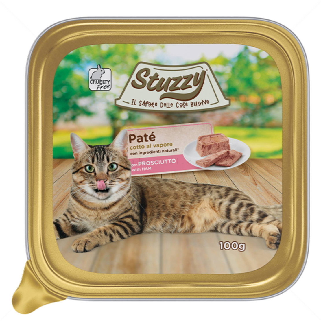 Stuzzy Pate Ham Cat - пастет с прошуто 100 гр.