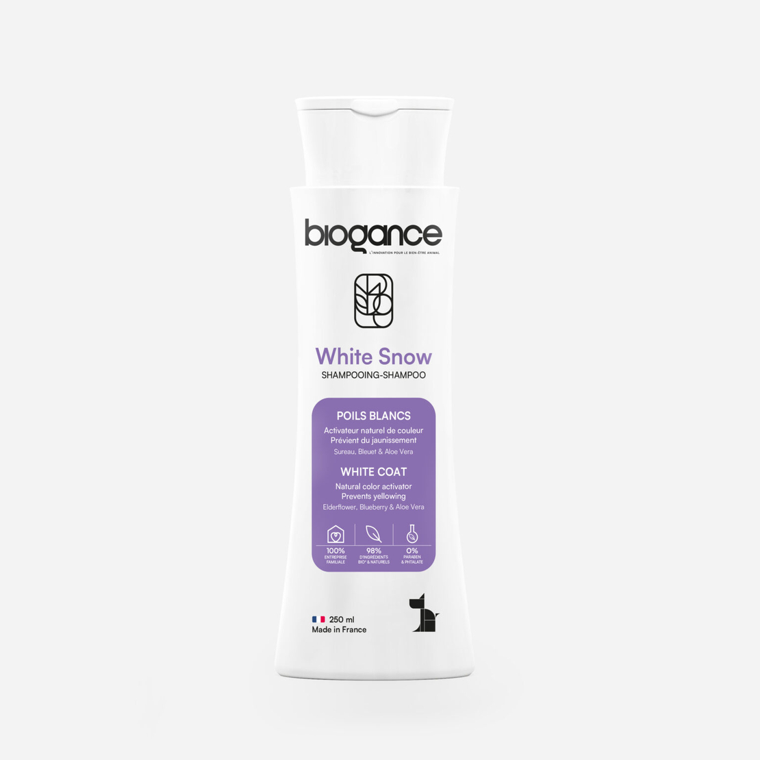 Biogance White Snow Шампоан – За Бяла Козина 250 мл