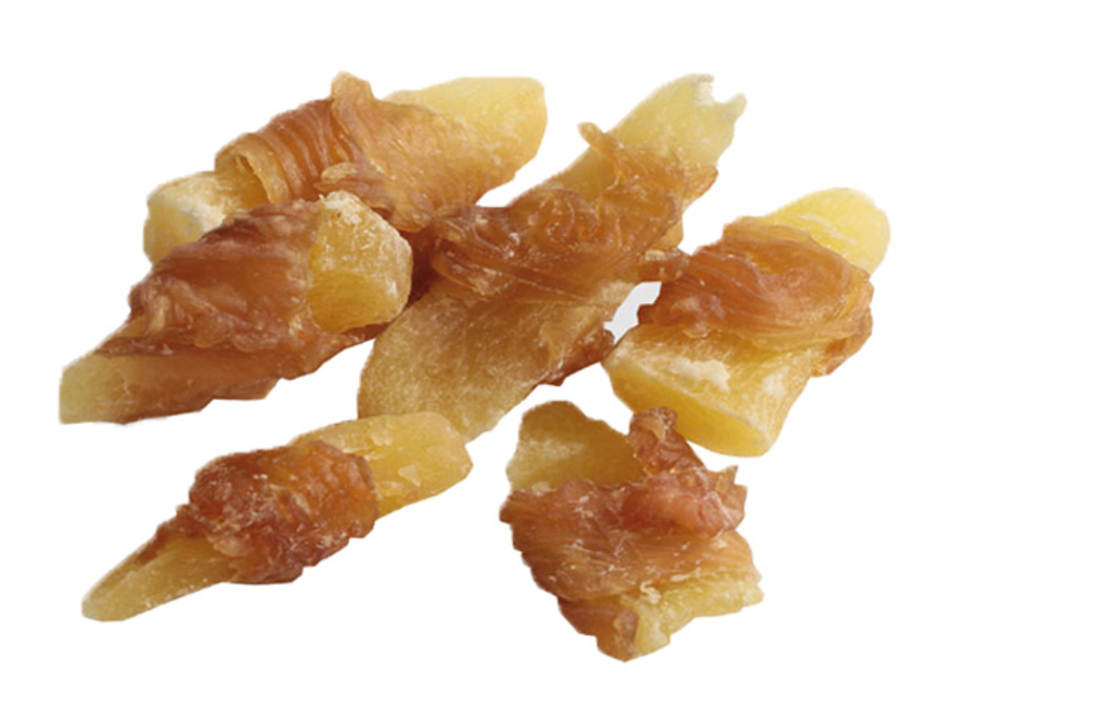 Tail Swingers Fruit Bites Пиле и Ананас 100 g – Натурално лакомство, плодови хапки за кучета