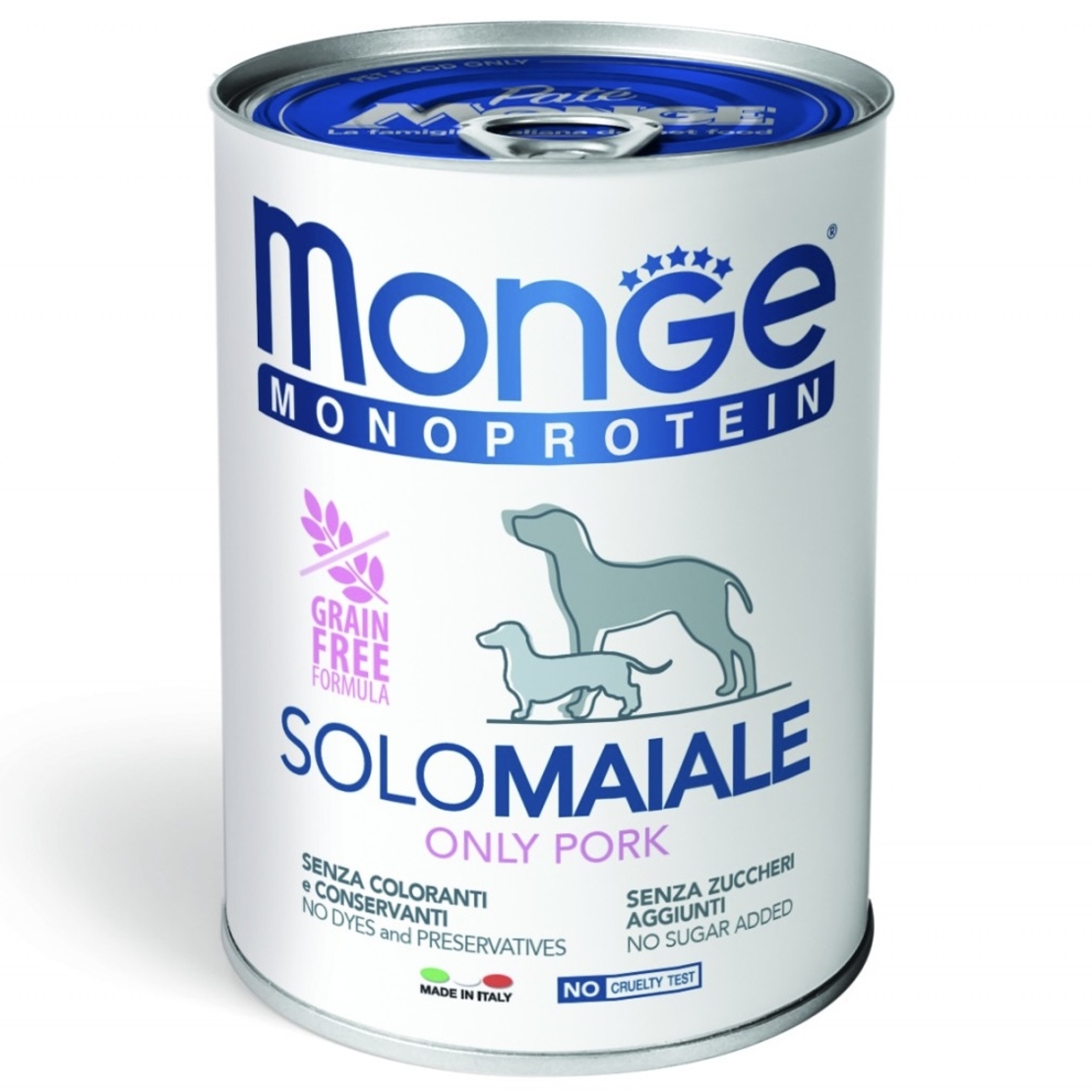 Monge Monoprotein Adult Dog Pate Pork – пастет със свинско, 400 g