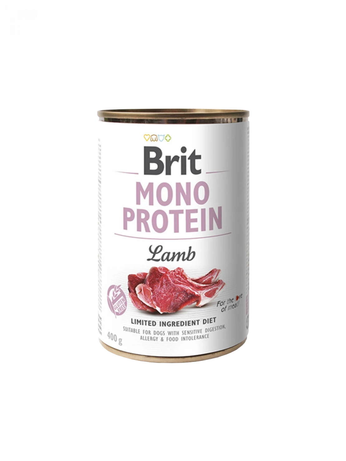 Brit Mono Protein Lamb - монопротеинова консерва за кучета с агнешко месо 400 гр
