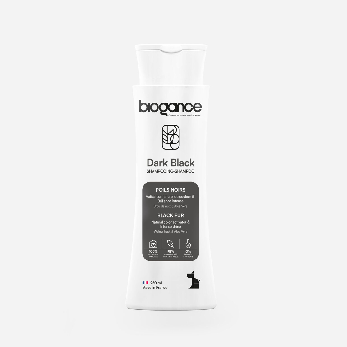 Biogance Dark Black Шампоан – За Черна Козина 250 мл