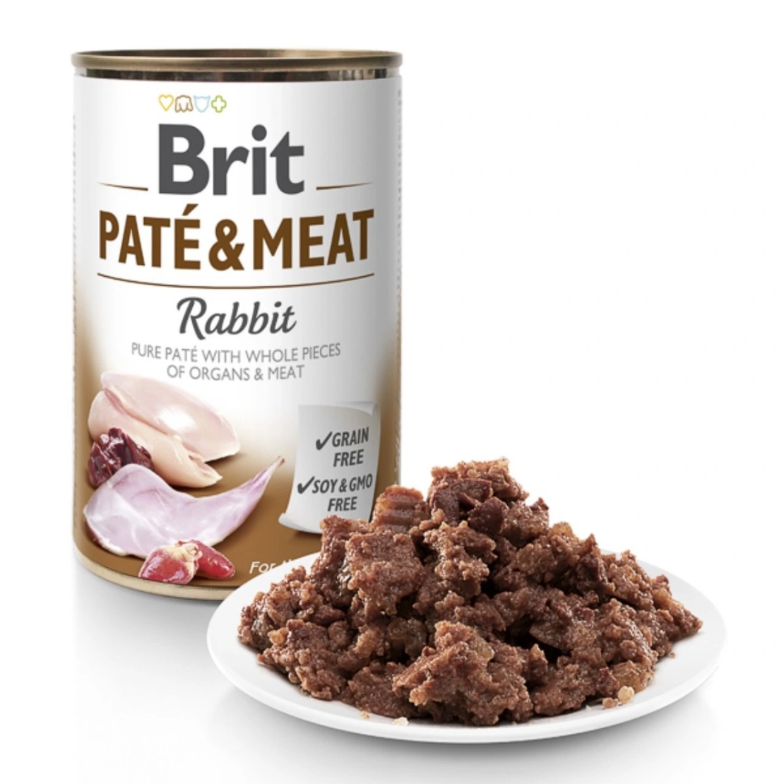 Brit Pate and Meat Rabbit - пастет за кучета със заешко месо 400 гр