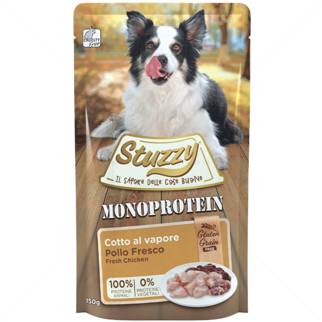 Stuzzy Dog Monoprotein Chicken - с прясно пилешко месо 150 гр.
