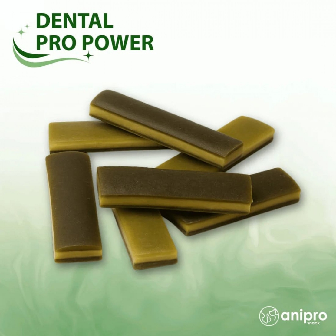 Anipro Dental Pro Power меки дъвчащи лакомства със спирулина