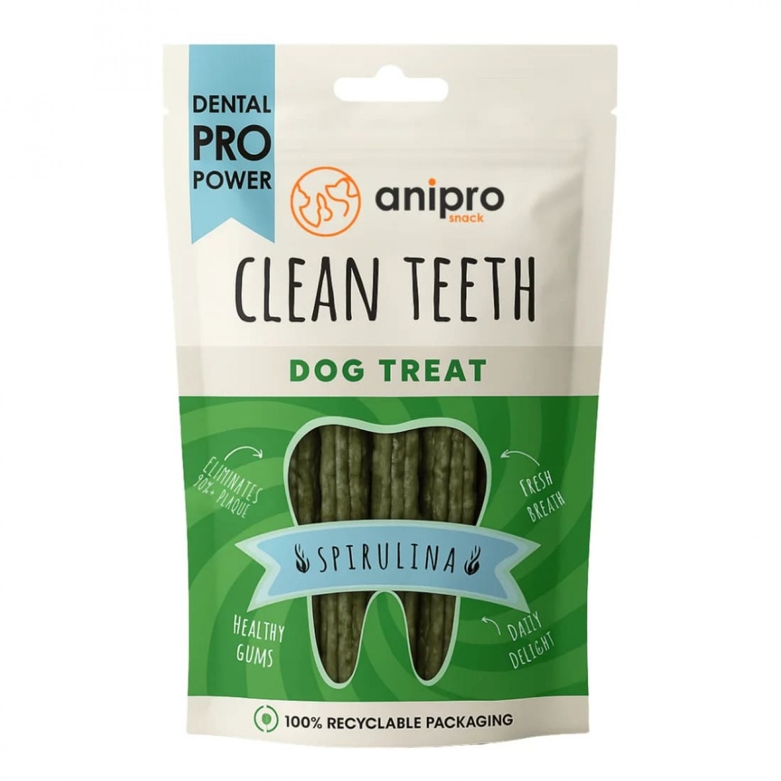 Anipro Dental Pro Power пурички със спирулина