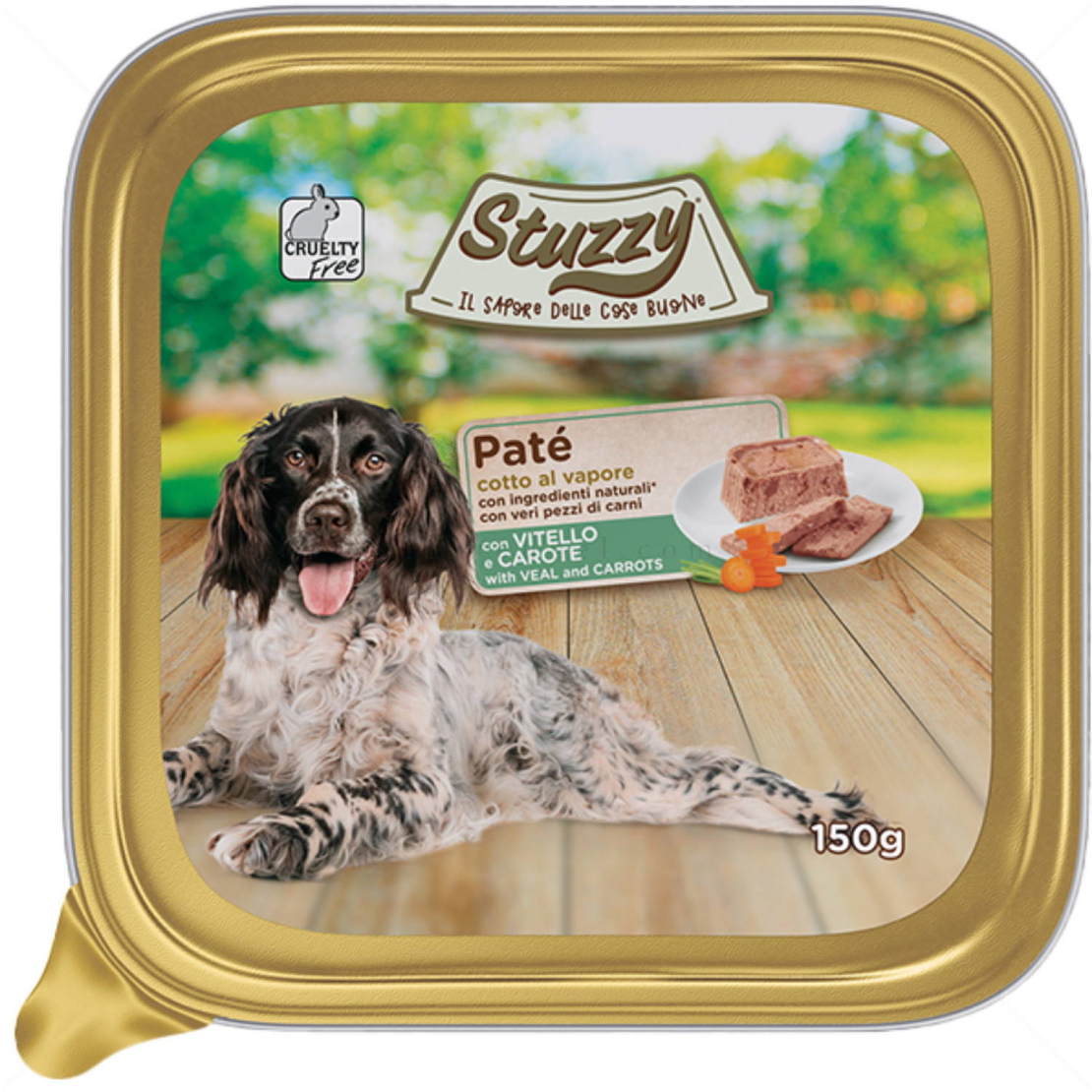 Stuzzy Dog Pate Veal and Carrots - пастет с телешко месо с моркови 150 гр.