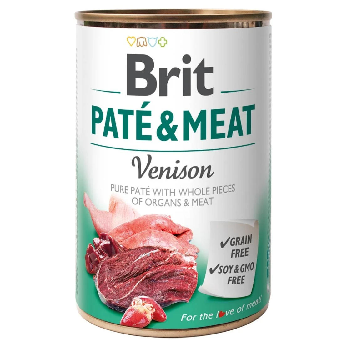 Brit Pate and Meat Venison - пастет за кучета с еленско месо 400 гр