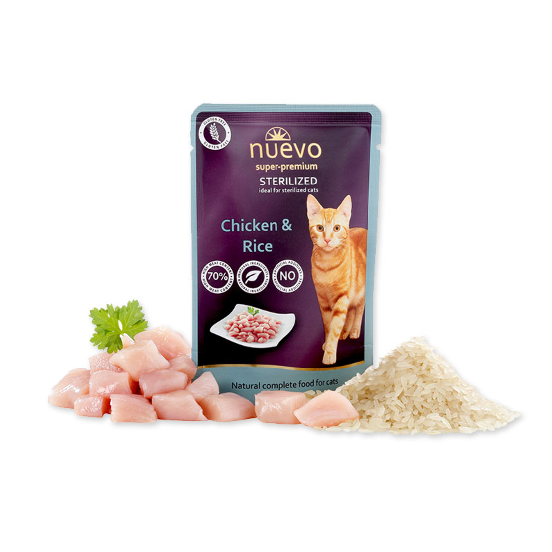 NUEVO Sterilized Chicken & Rice