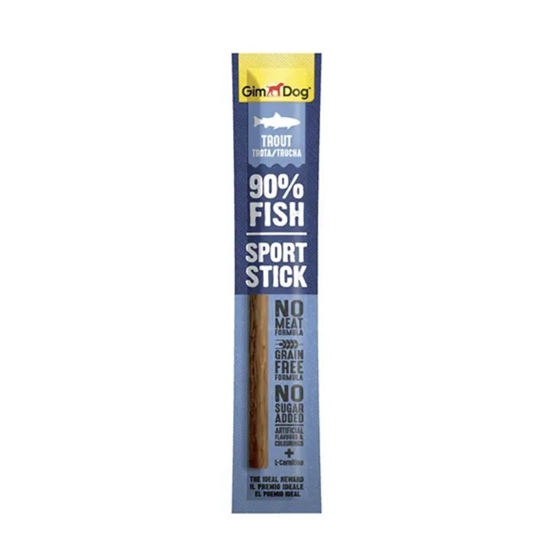 GIMDOG Sport Stick Trout - лакомство за куче, стик с пъстърва 12 г
