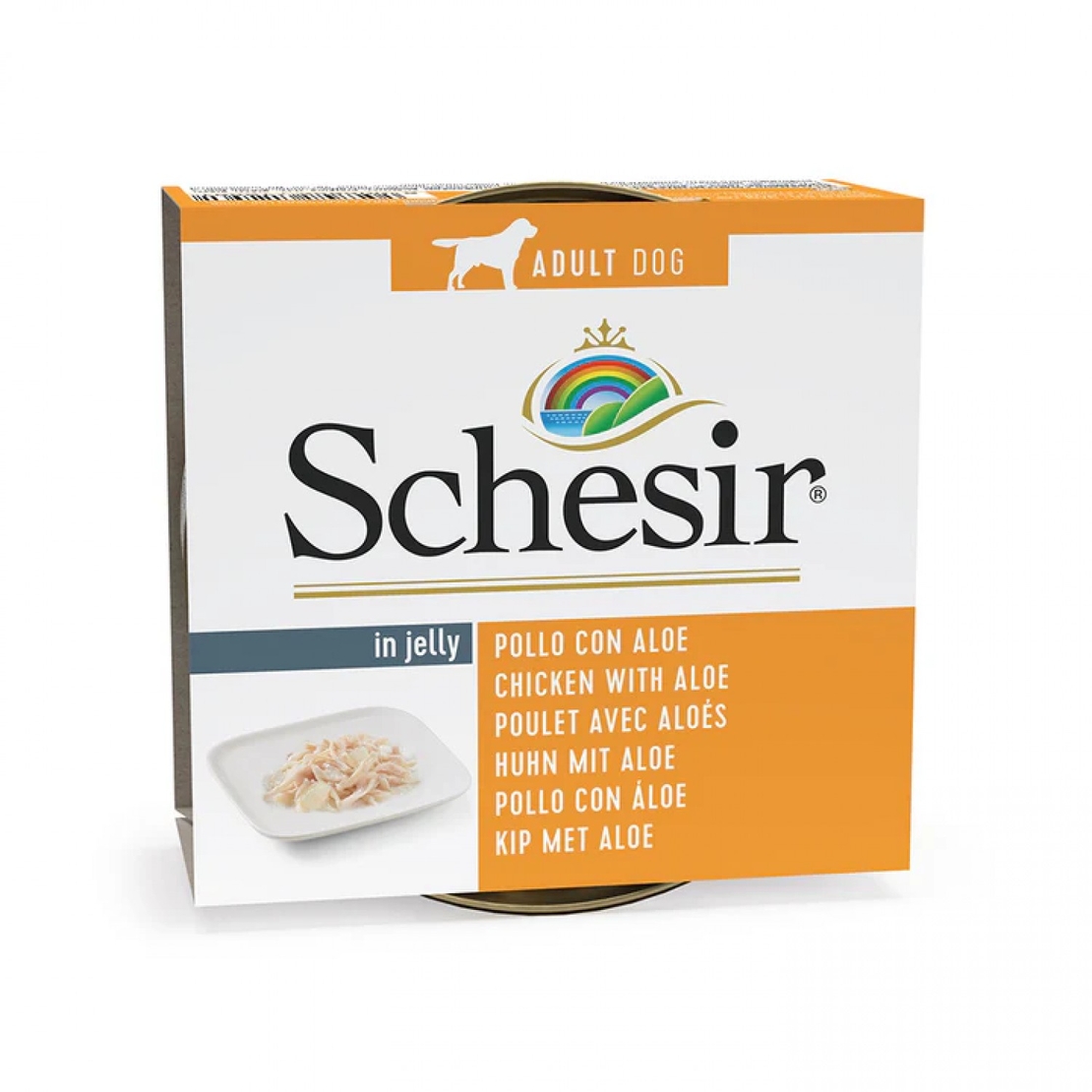 Schesir Dog Chicken & Aloe in Jelly - Филе от пиле и алое в желе 150 гр