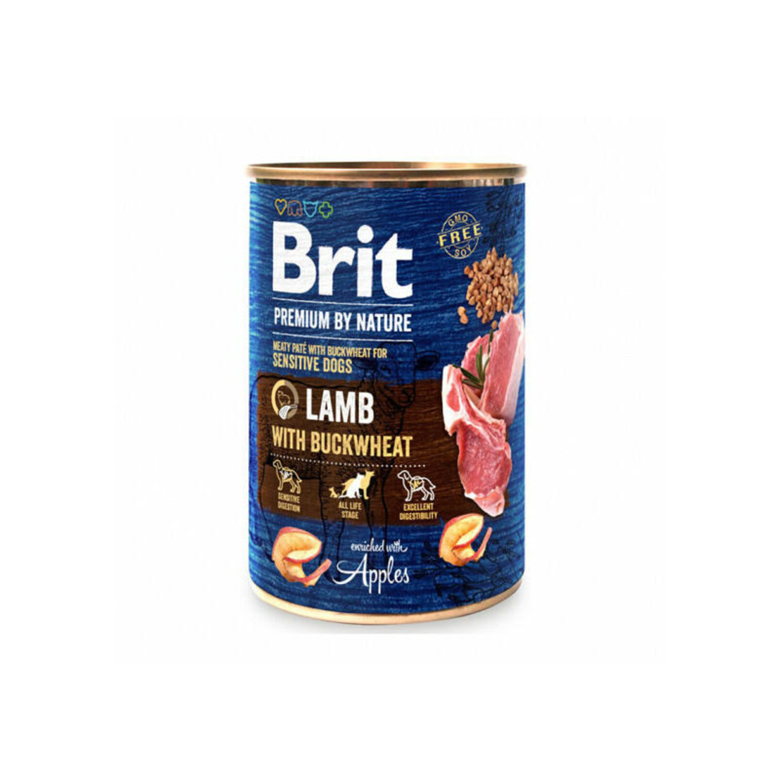 Brit Premium by Nature Lamb 400 г – Мокра храна за кучета с агнешко
