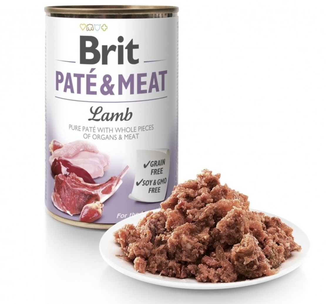 Brit Pate and Meat Lamb - пастет за кучета с агнешко месо 400 гр