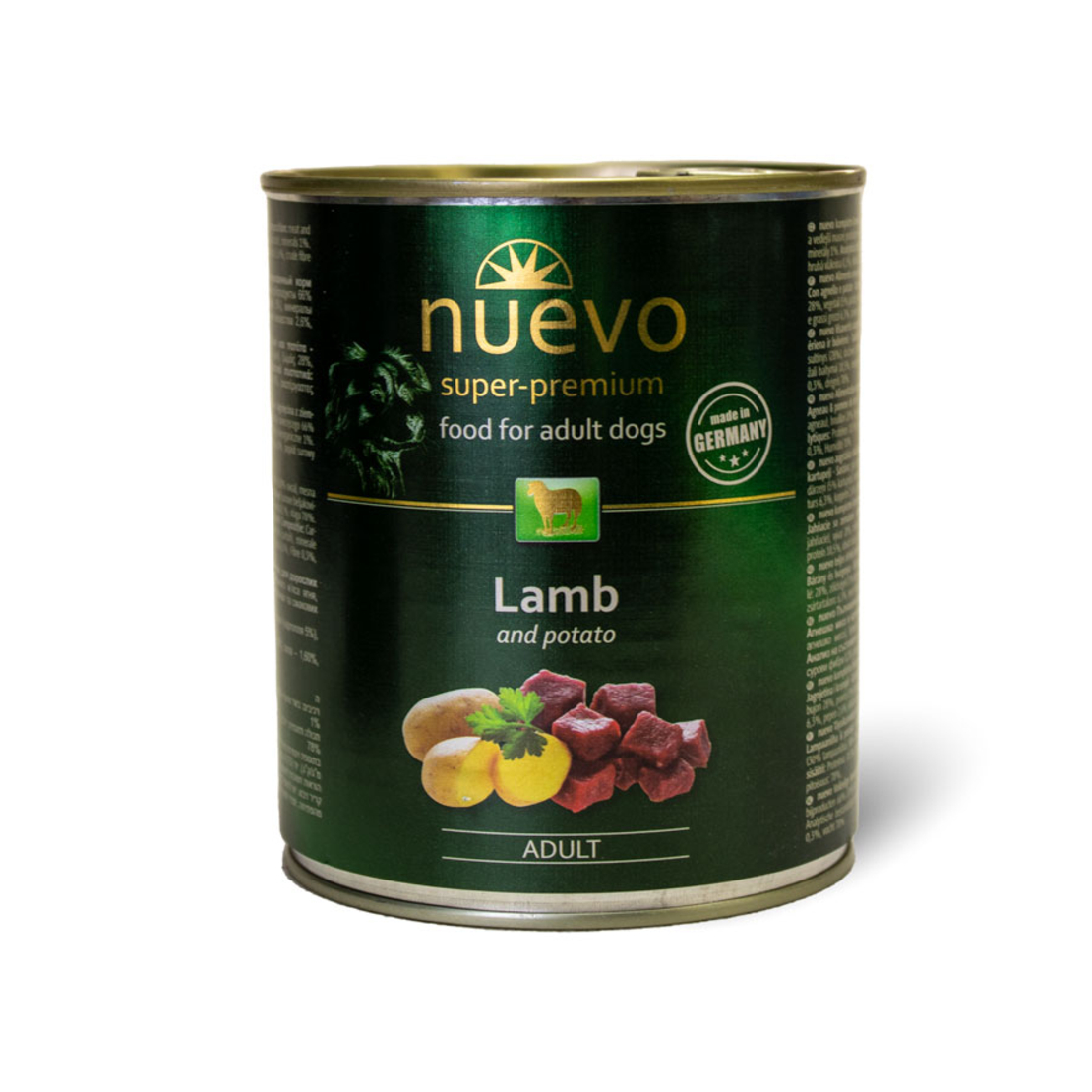 Nuevo Dog Lamb - с агнешко месо 800 г