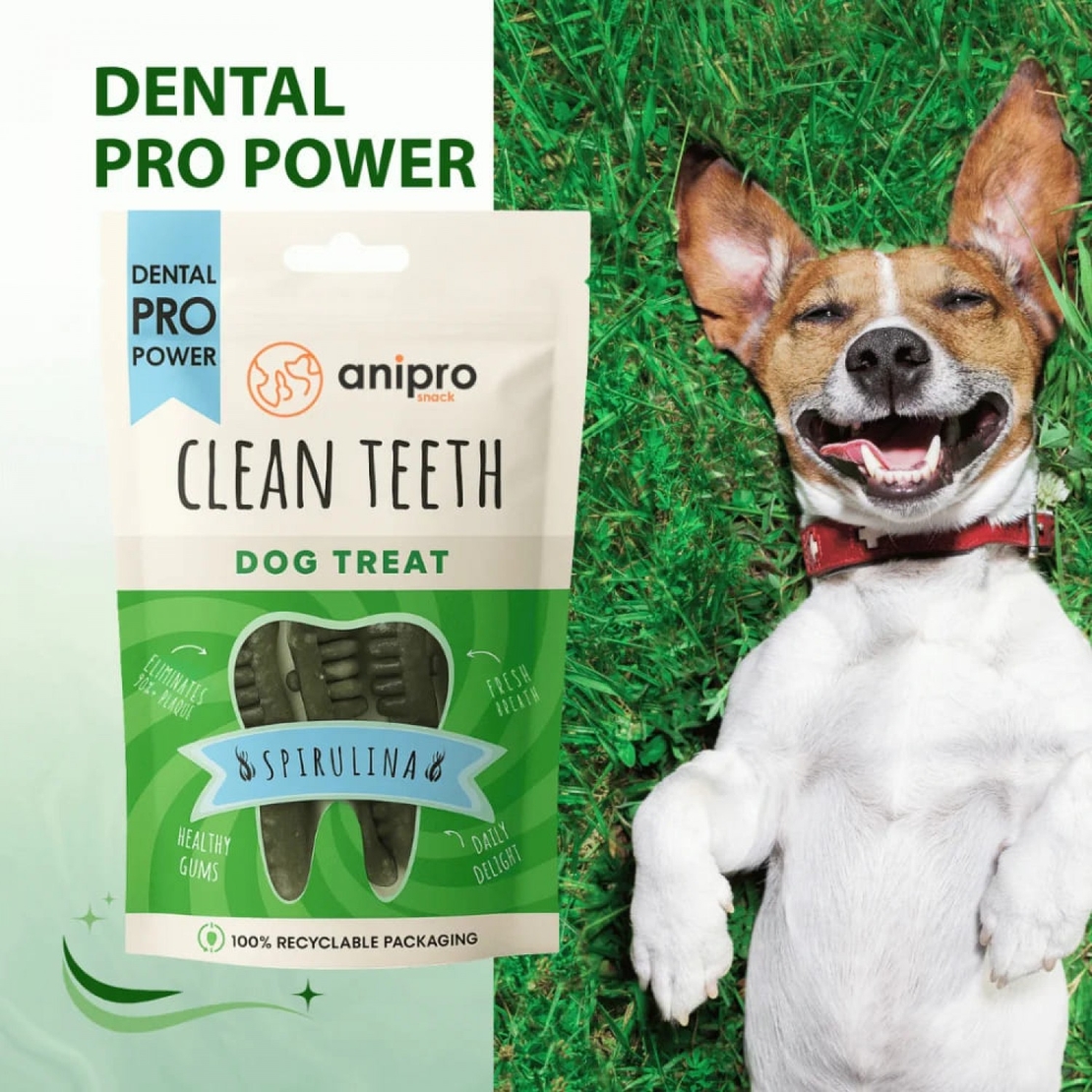 Anipro Dental Pro Power дентална четка със спирулина 8см