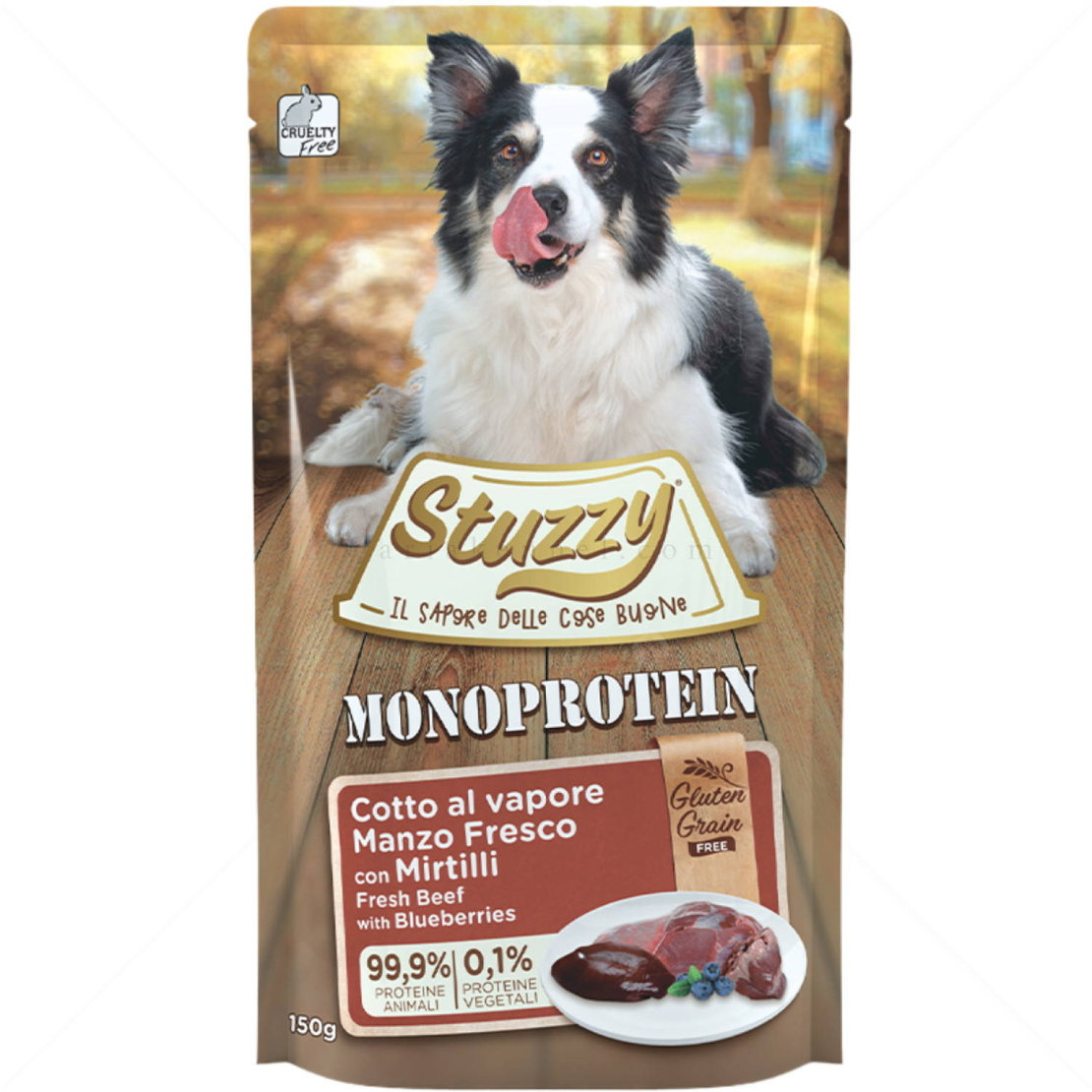 Stuzzy Dog Monoprotein Beef - с прясно говеждо 150 гр.