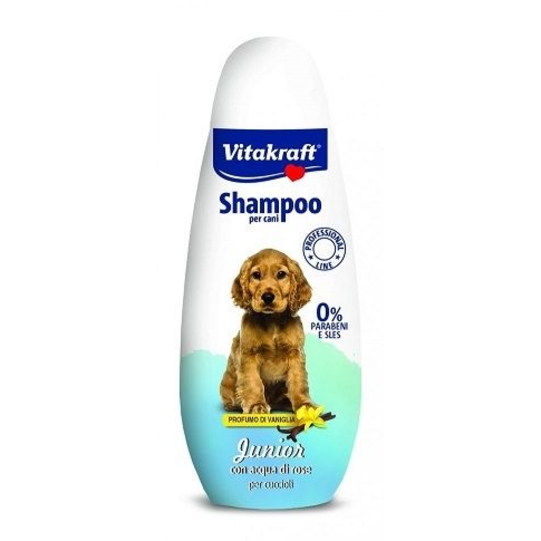 Vitacraft JUNIOR Шампоан с розова вода и ванилия 250 мл