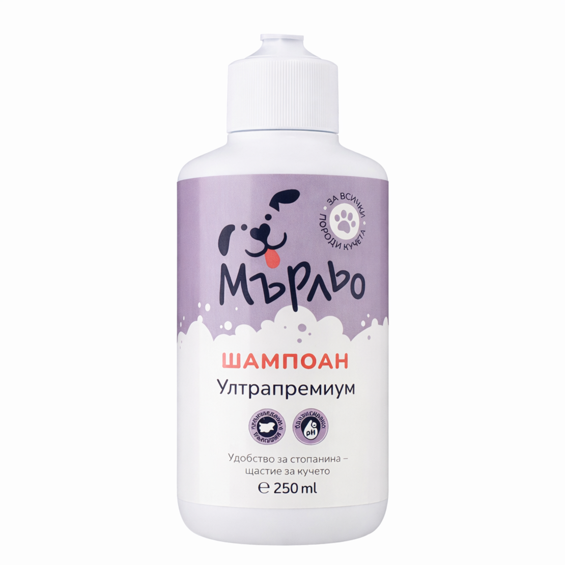 Мърльо Ултрапремиум Шампоан за Кучета – 250 ml