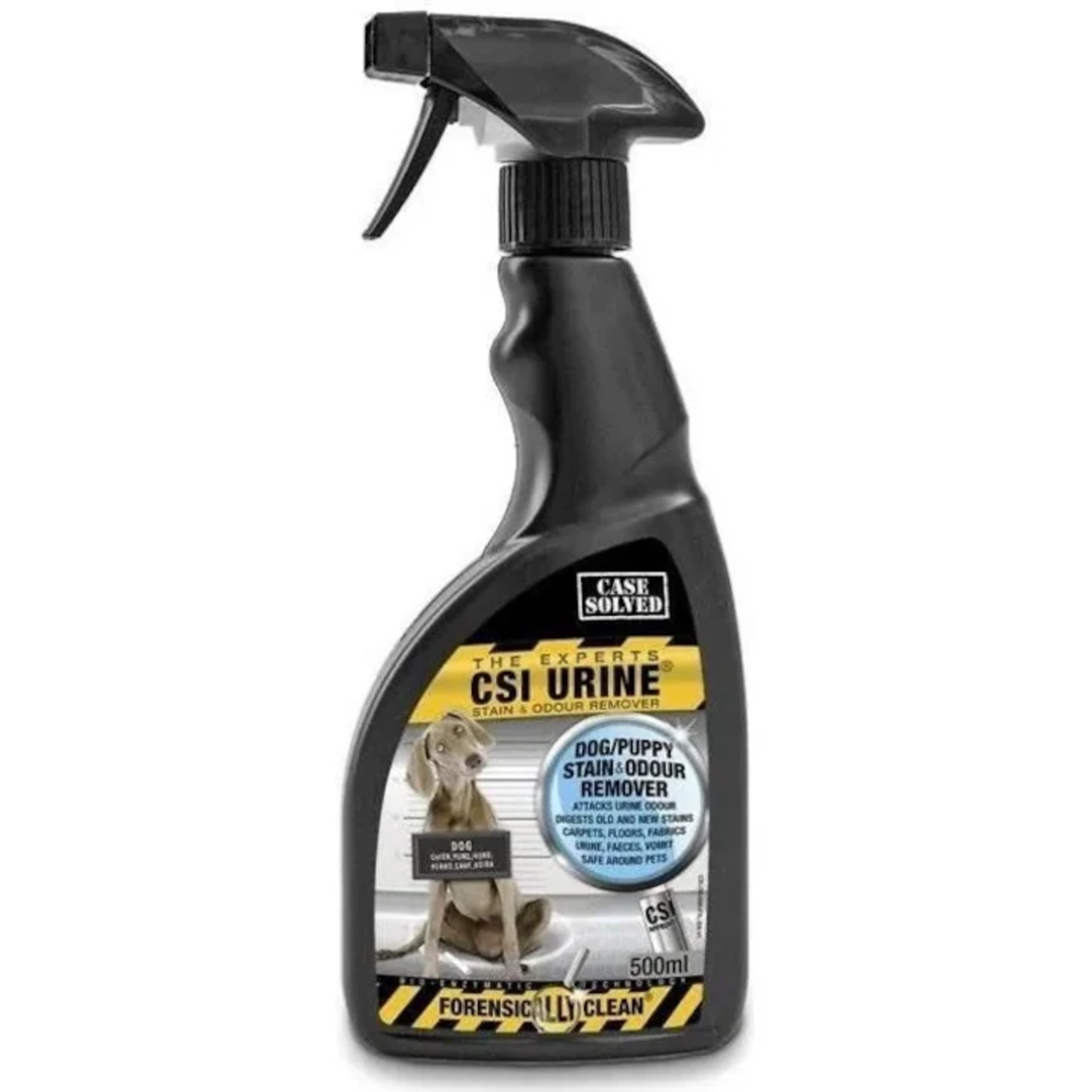CSI Urine Spray Dog – Ензимен спрей за премахване на петна и миризми от кучета