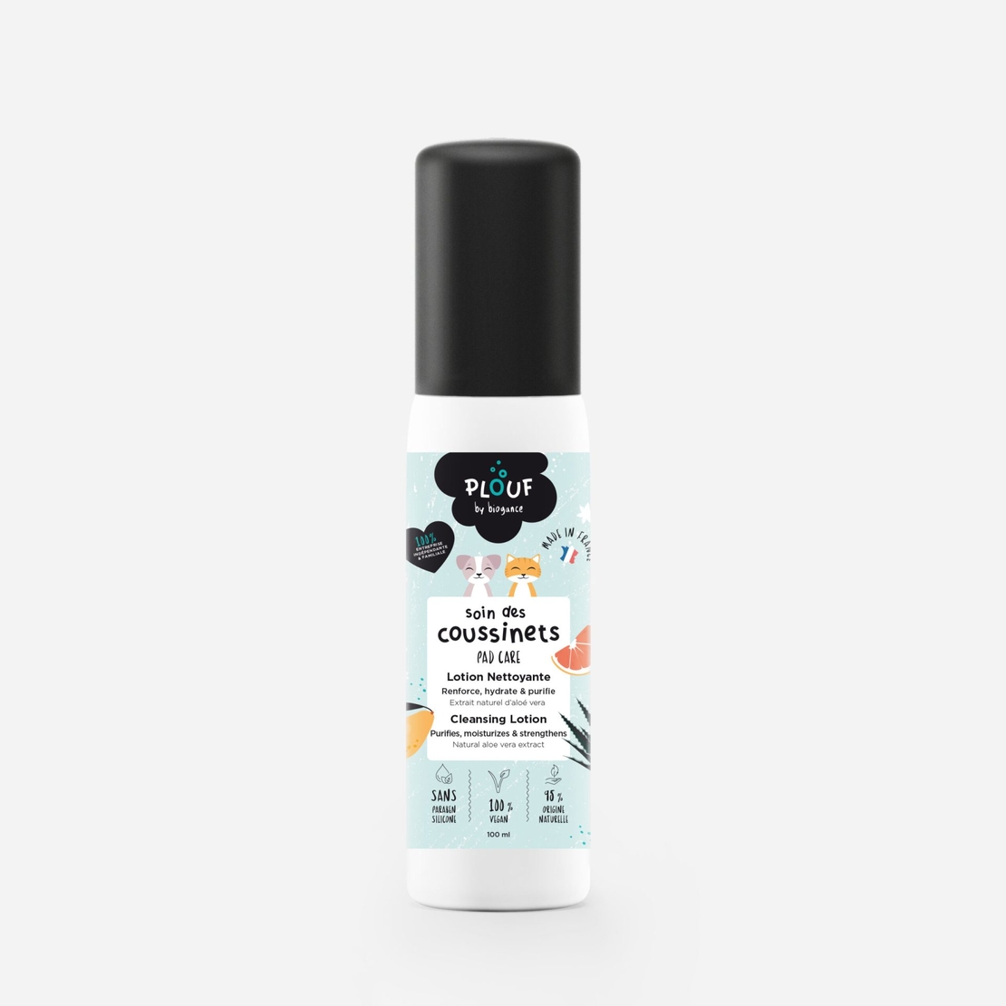 Plouf Pad Care – Лосион за Почистване и Грижа за Лапи 100 мл