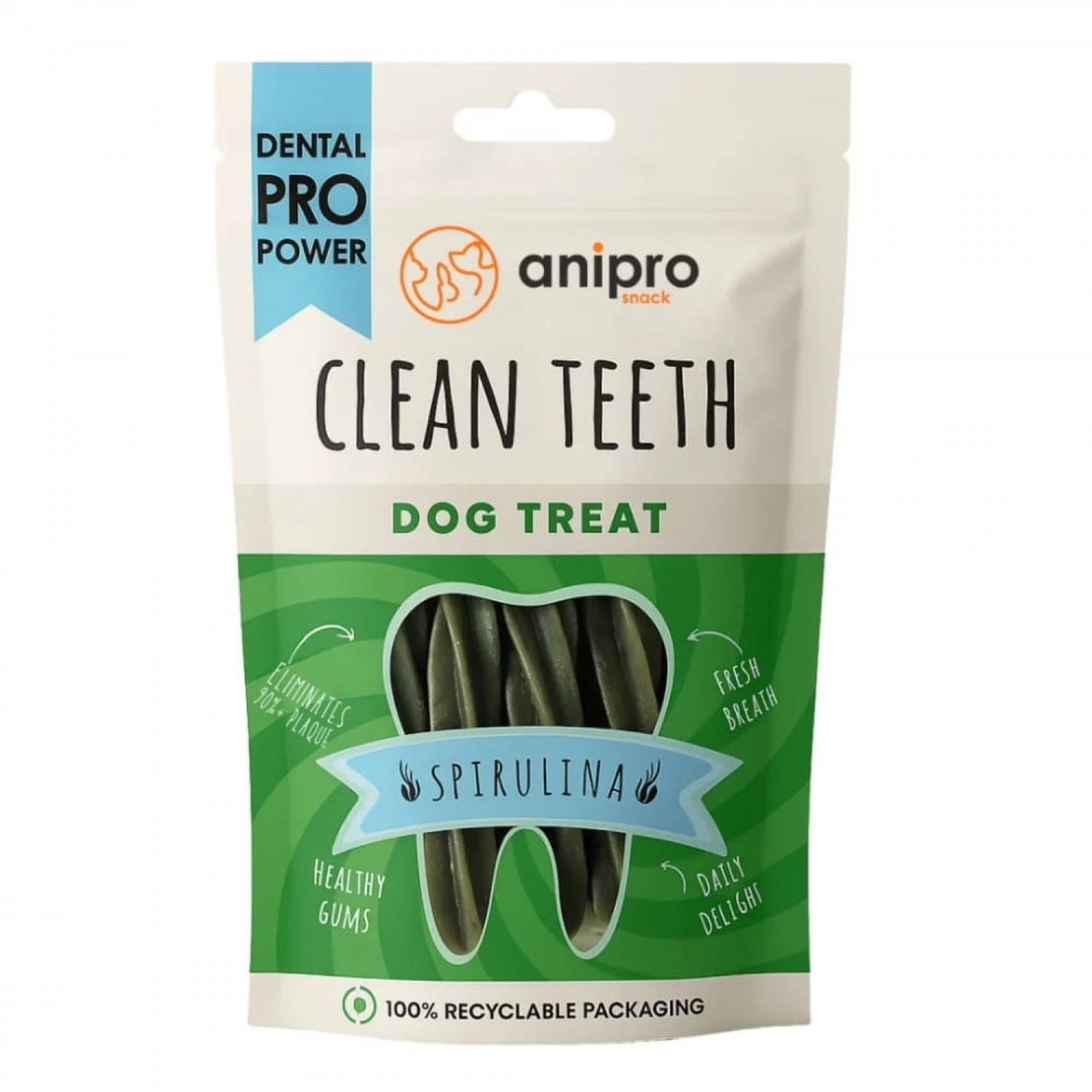Anipro Dental Pro Power фузили със спирулина