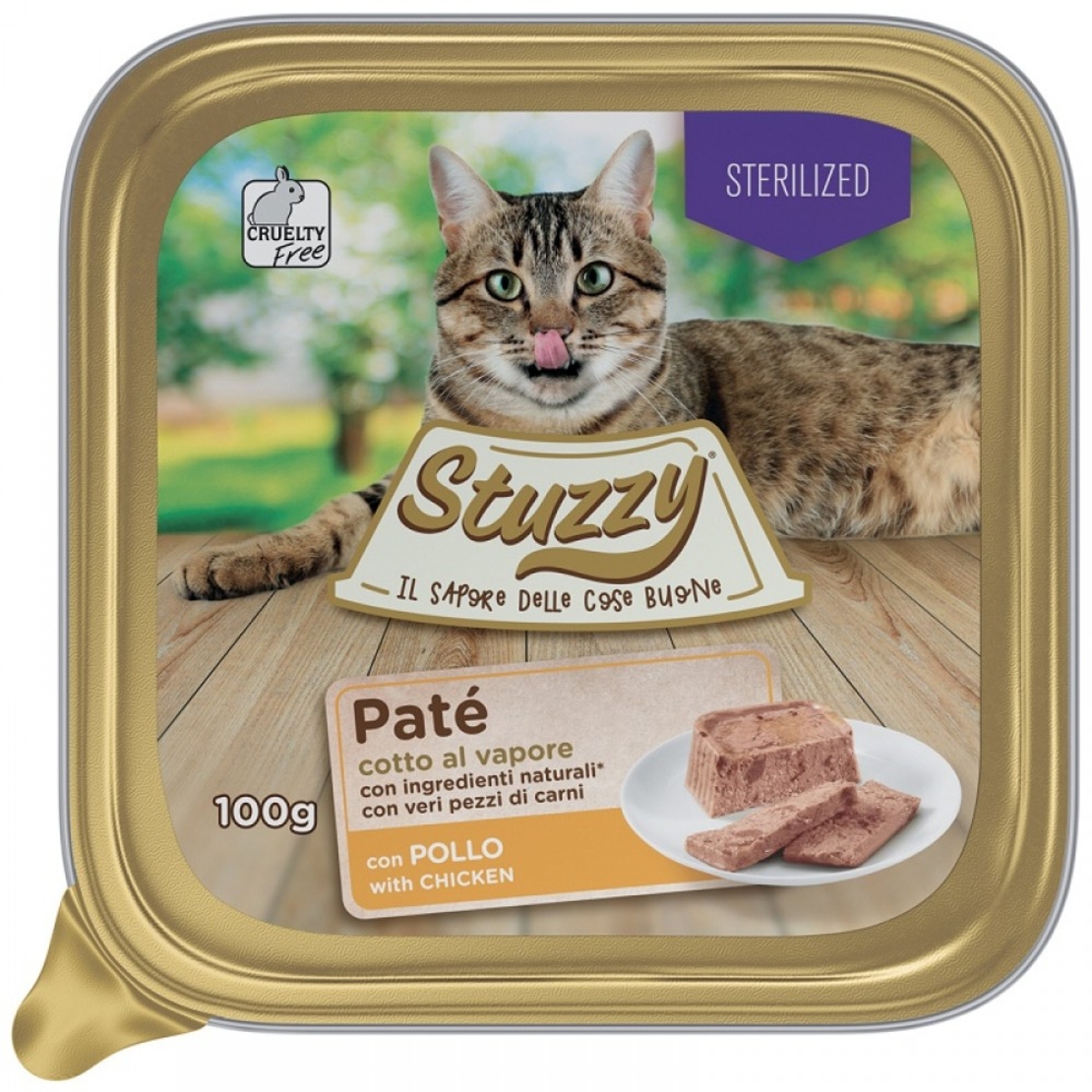 Stuzzy Pate Chicken Neutered Cat -  пастет с пилешко за кастрирани котки 100 гр.