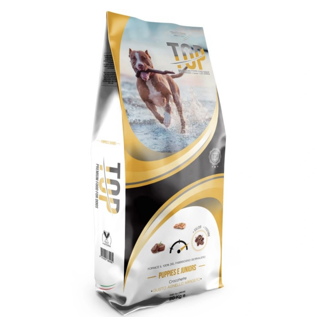TOP Puppy Junior 20кг - пълноценна суха храна за подрастващи кученца под 12 месеца