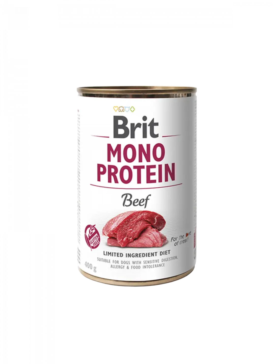 Brit Mono Protein Beef - монопротеинова консерва за кучета с говеждо месо 400гр